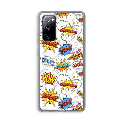 Pow Smack: Samsung Galaxy S20 FE / S20 FE 5G Transparant Hoesje