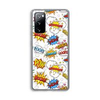 Pow Smack: Samsung Galaxy S20 FE / S20 FE 5G Transparant Hoesje