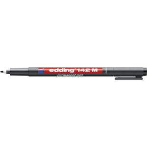 Edding Foliestift 142 M permanent pen 4-142001 Zwart