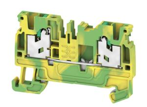 Weidmüller AS2C 2.5 PE klemmenblok Groen, Geel