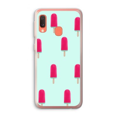 Waterijsje: Samsung Galaxy A20e Transparant Hoesje