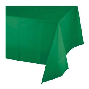 Party/verjaardag Tafelkleed - 2x - groen - 274 x 137 cm - tafellaken van papier