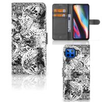 Telefoonhoesje met Naam Motorola Moto G 5G Plus Skulls Angel
