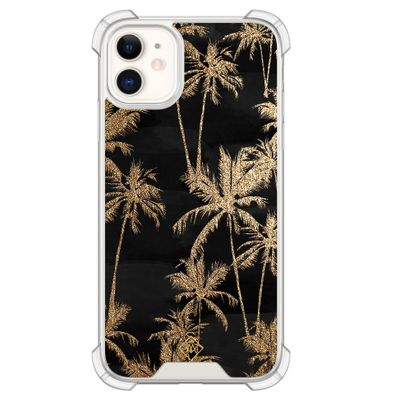 iPhone 11 siliconen shockproof hoesje - Palmbomen