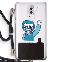 Zwaai: Honor 6X Transparant Hoesje met koord