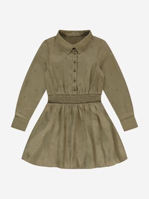 Nik&Nik winter jurk meisjes - groen - Rihanna
