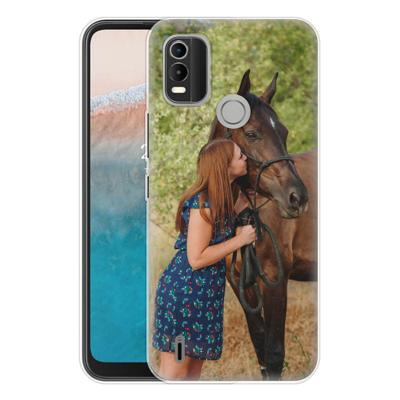 TPU Back Cover Hoesje Maken voor de Nokia C21 Plus | Eigen telefoonhoesje ontwerpen | Op maat gemaakt