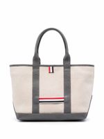 Thom Browne petit sac cabas - Tons neutres - thumbnail