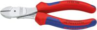 Knipex zijkniptang power side cutting.160 mm chr.pvc din 5749