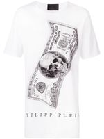 Philipp Plein t-shirt Dollar Bill - Blanc