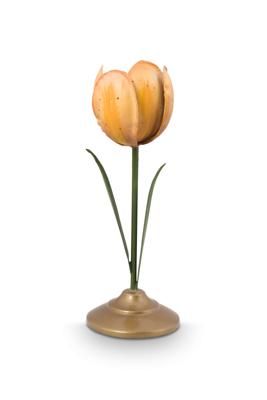 Pip Studio Kaarsenhouder Metaal Tulp Geel 21cm