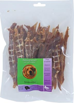 Natuurlijke Snack eendenfilet 200g in zak - Gebr de boon