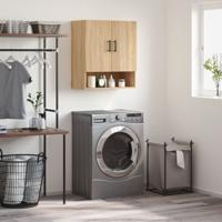Wandkast 60x31x70 cm bewerkt hout sonoma eikenkleurig