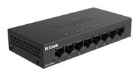 D-Link DGS-108GL Unmanaged Gigabit Ethernet (10/100/1000) Zwart - thumbnail