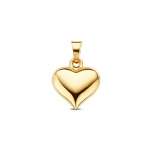 Hanger Hartje geelgoud 1,6 x 11 mm