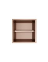 Hotbath &MORE Inbouw nis & borstelgarnituur 90x16x12,6cm Geborsteld Koper PVD Hotbath &MORE Inbouw nis & borstelgarnituur 90x16x12,6cm Geborsteld Koper PVD