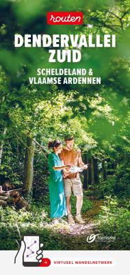 Wegenkaart - landkaart Wandelnetwerk BE Dendervallei zuid Scheldeland wandelnetwerk | Tourisme Vlaanderen