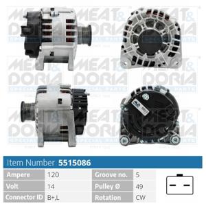 Meat Doria Alternator/Dynamo 5515086