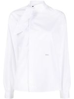 DSQUARED2 chemise à col noué - Blanc