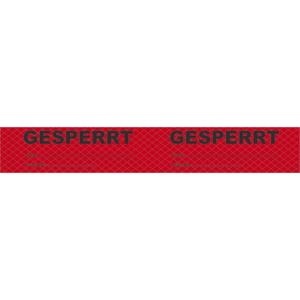 BJZ C-101 753-R ESD-tape Rood, Zwart (l x b) 66 m x 50 mm 66 m