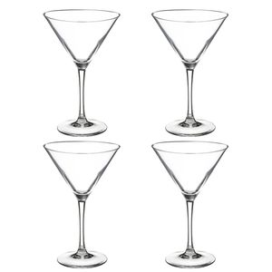 OTIX Martini Glazen - Transparant - 4 Stuks - 300 ml - Cocktail Set