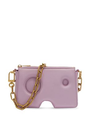 Off-White sac porté épaule Burrow en cuir - Rose