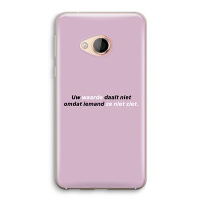uw waarde daalt niet: HTC U Play Transparant Hoesje