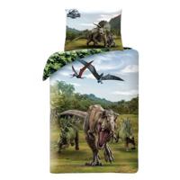 Jurassic World Dekbedovertrek Camo - Eenpersoons - 140 x 200 cm - Katoen - thumbnail