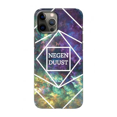 Negenduust ruimte: Volledig geprint iPhone 12 Hoesje