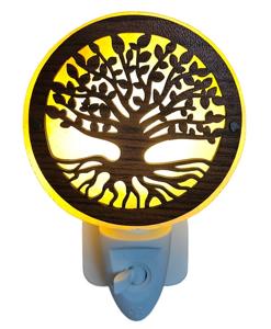 Betoverend Nachtlampje Levensboom - Zout(lampen) - Spiritueelboek.nl