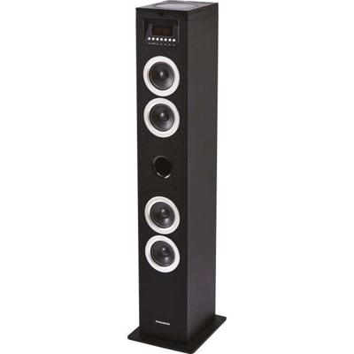 THOMSON DS120CD - Multimedia speaker toren - CD speler - 60W - Bluetooth, USB, FM radio - LED display - Zwart