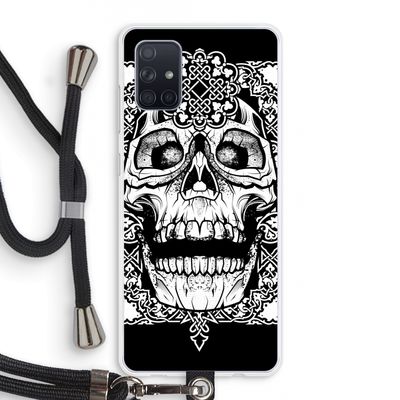 Seek & Destroy: Samsung Galaxy A71 Transparant Hoesje met koord
