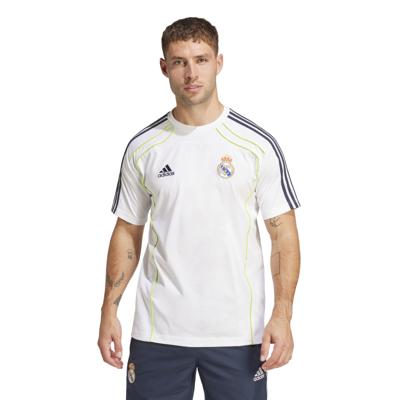 adidas Real Madrid Urban Purist T-Shirt Wit Donkerblauw Lichtgroen