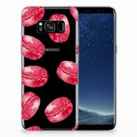 Samsung Galaxy S8 | Siliconen Case | Pink Macarons
