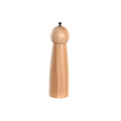 Pepermolen DKD Home Decor 6 x 6 x 21 cm Natuurlijk Roestvrij staal Bamboe