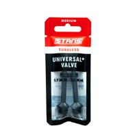 STANS Stan&apos;s tubeless universal+ valves - medium - black