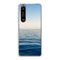 Water horizon: Sony Xperia 1 III Transparant Hoesje