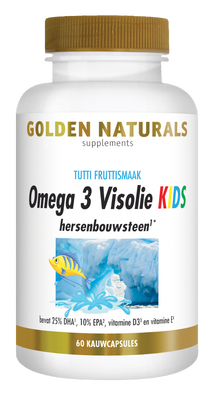 Golden Naturals Omega 3 Visolie KIDS