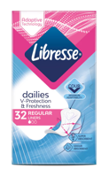 Libresse Dailies V-Protection Regular Inlegkruisjes