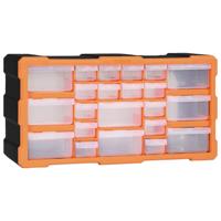 VidaXL Organiser met 22 lades 49x16x25,5 cm