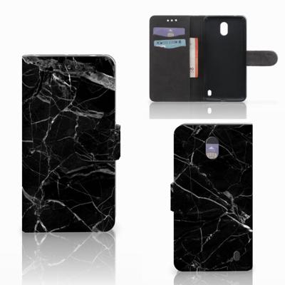 Nokia 2 | Bookcase | Marmer Zwart - Origineel Cadeau Vader