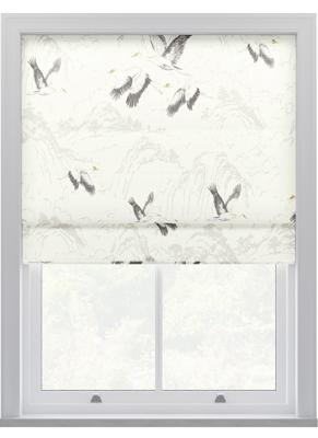 Laura Ashley - Vouwgordijn - Animalia Silver