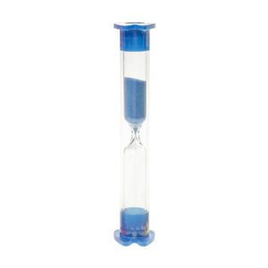 Zandloper/badkamer douche/spelletjes timer blauw 3 minuten