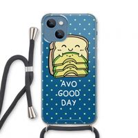 Avo Good Day: iPhone 13 mini Transparant Hoesje met koord