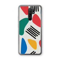 Illustratieve pop 1: Xiaomi Redmi 9 Transparant Hoesje