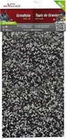 My Village Grindfolie zwart/wit 30x14 cm