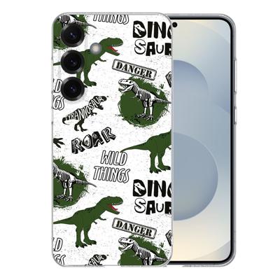 TPU Hoesje Samsung Galaxy S25 Plus - Dinosaurus Backcover