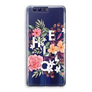 Hello in flowers: Honor 9 Transparant Hoesje