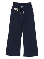 POLO RALPH LAUREN KIDS pantalon de jogging à logo imprimé - Bleu