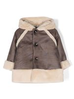 La Stupenderia veste à doublure en polaire - Marron